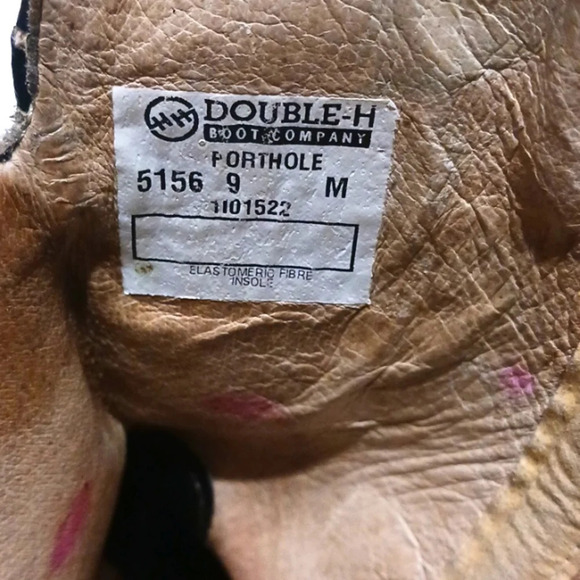 Double H Men's Cowboy Boots size 9 - Picture 9 of 11